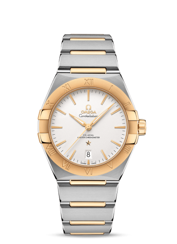 Omega Constellation Master Chronometer 39 Stainless Steel / Yellow Gold / Silver / Bracelet